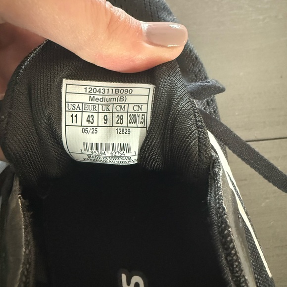 Brooks Ghost Black Athletic Sneakers - Picture 5 of 6